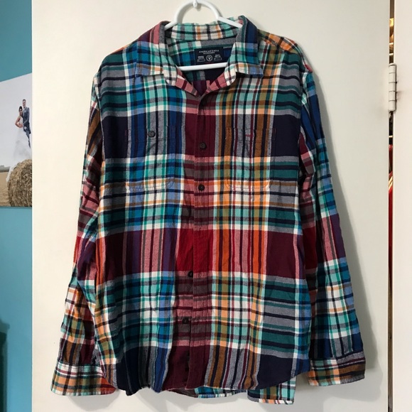 American Eagle Outfitters Other - 🔘 American Eagle Men’s Plaid Flannel